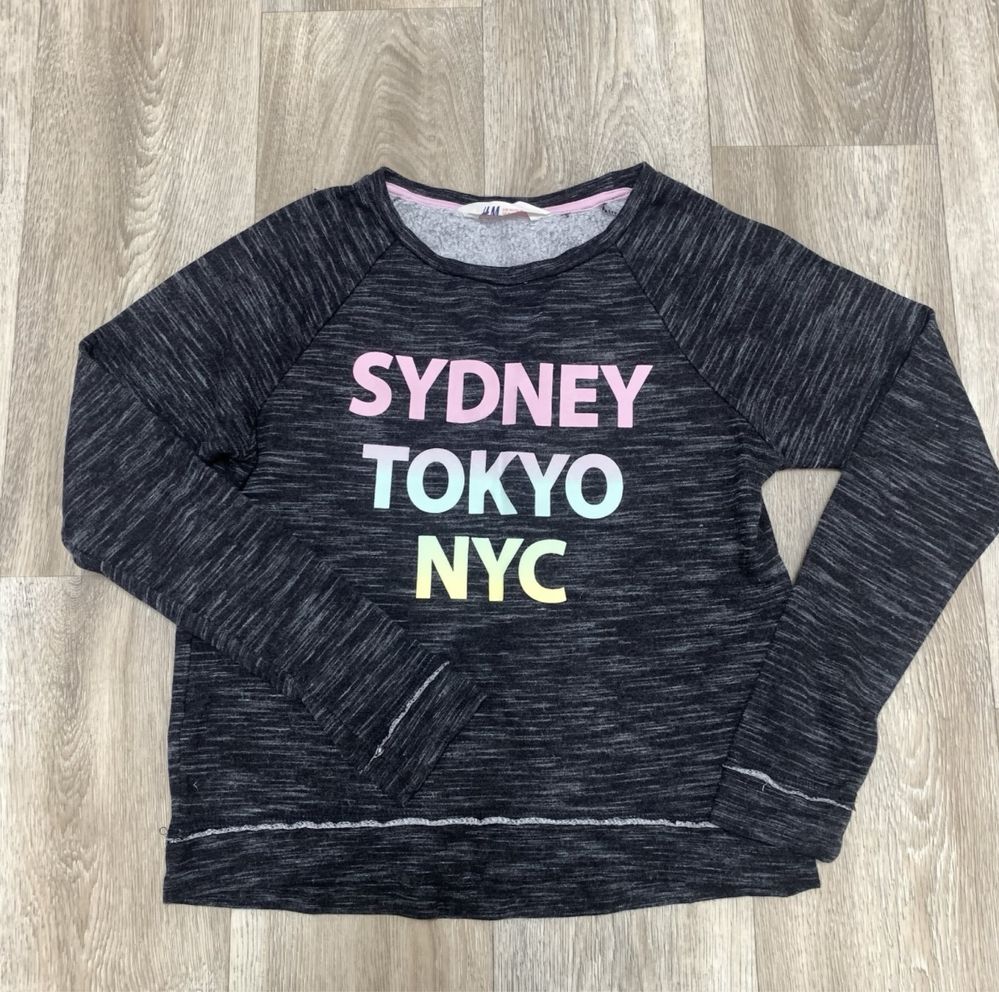 Светр, реглан, кофта, джемпер disney h&m 9 10 11 років