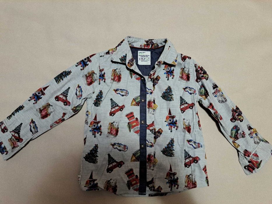 Новорічна сорочка на хлопчика 104 р