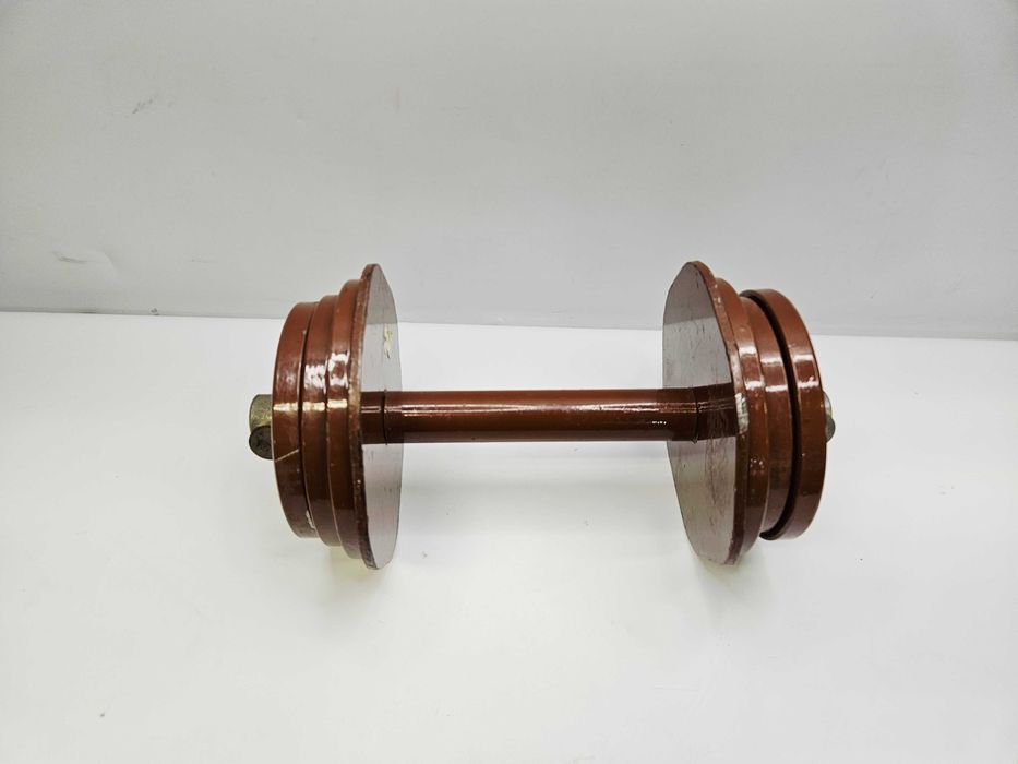 Hantla metalowa 10 kg – stary wyrób, PRL