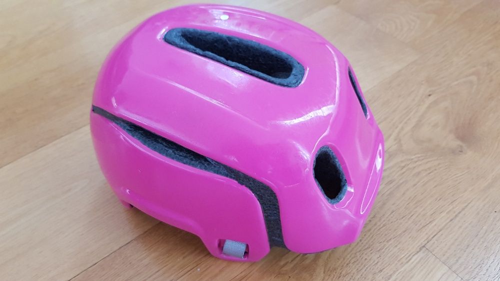 Kask na rower Kiddy Baby pink btwin