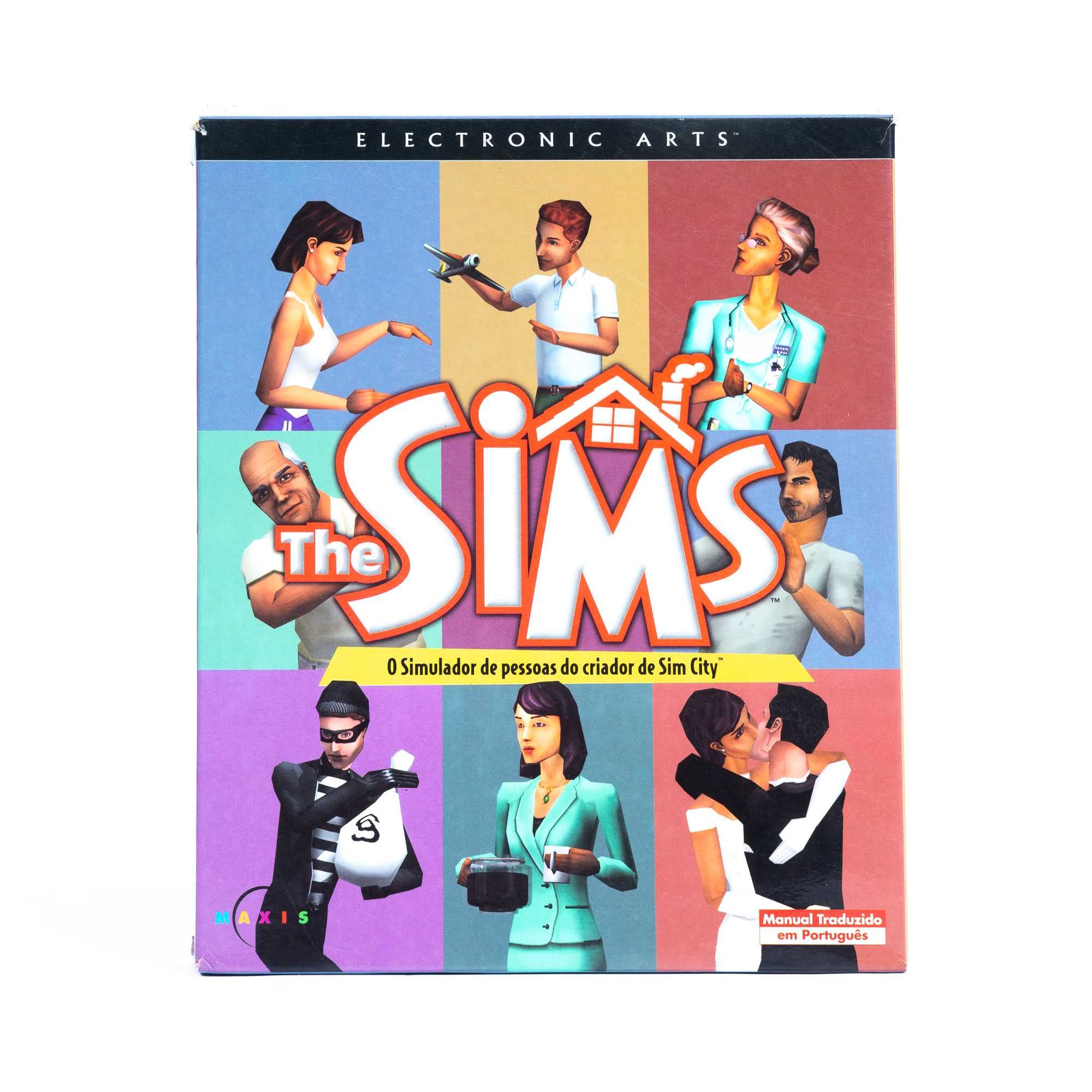 The Sims 1 PC Jogo base e 2 Expansões