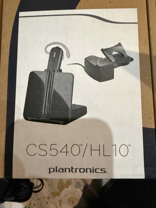 Plantronics CS540 Auricular Sem Fios + HL10 Base Eletrónica tudo novo