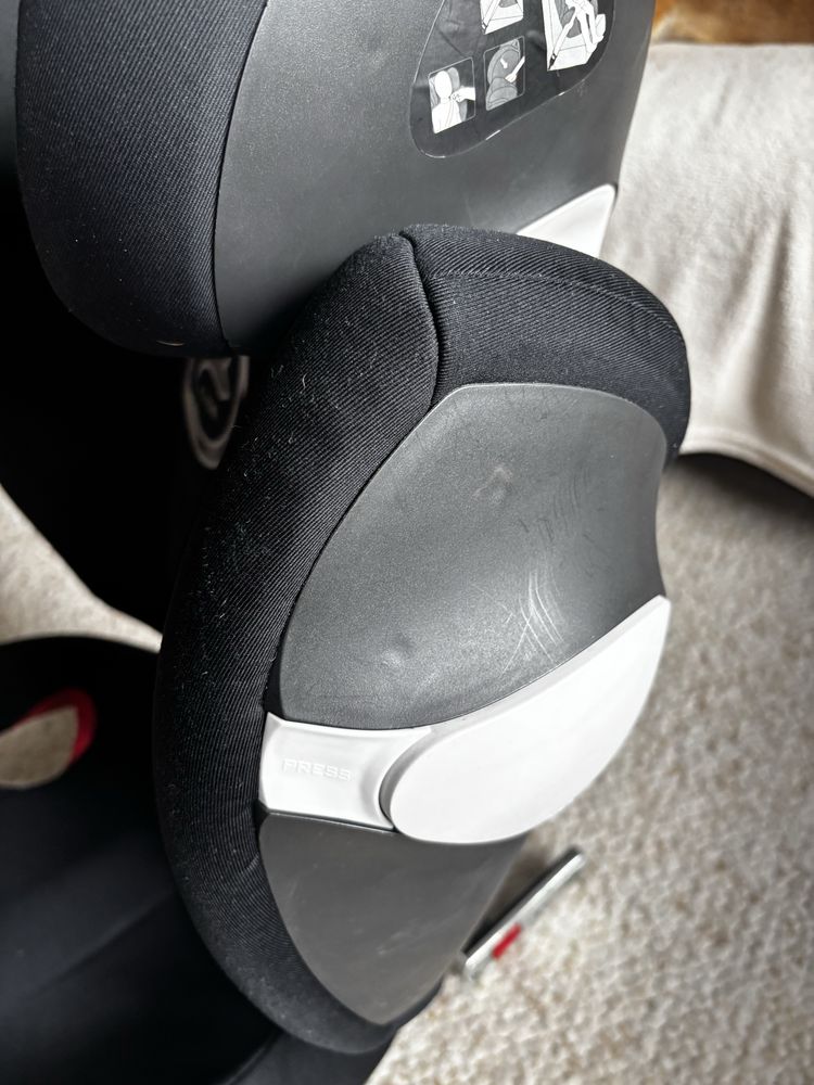 Cadeira Auto Cybex Solution M fix Grupo 2/3