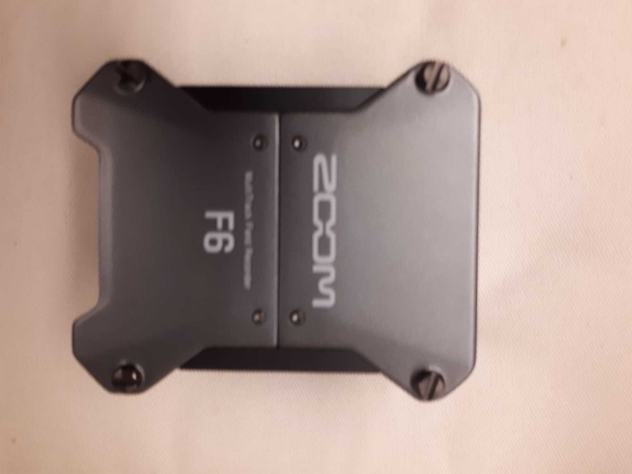 Zoom F6 - gravador multipistas 6 entradas