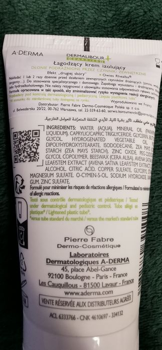 A Derma Dermalibour 50ml krem