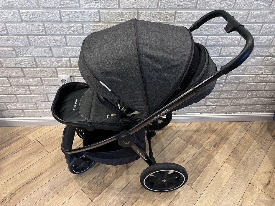 Wózek spacerowy spacerówka Muuvo quick 2.0 chrom