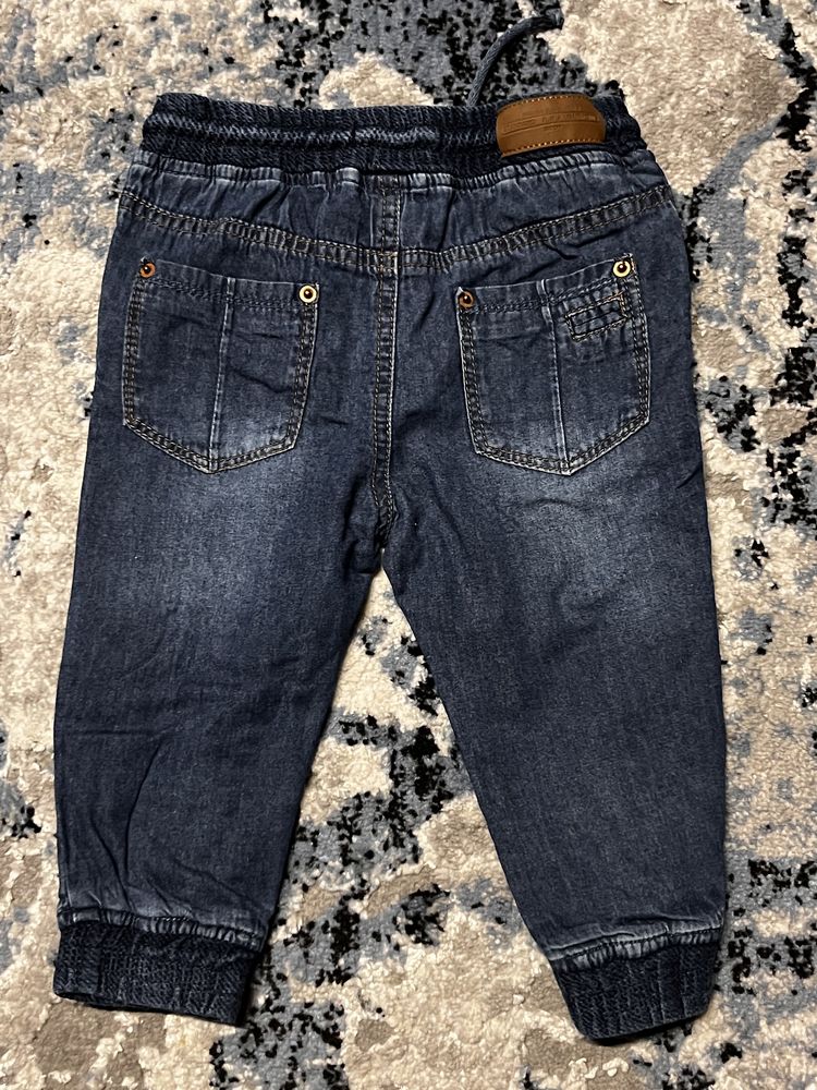 86 ZARA jeansy spodnie niebieskie