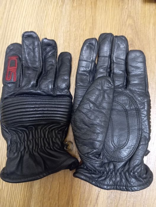 Мотоперчатки кожаные