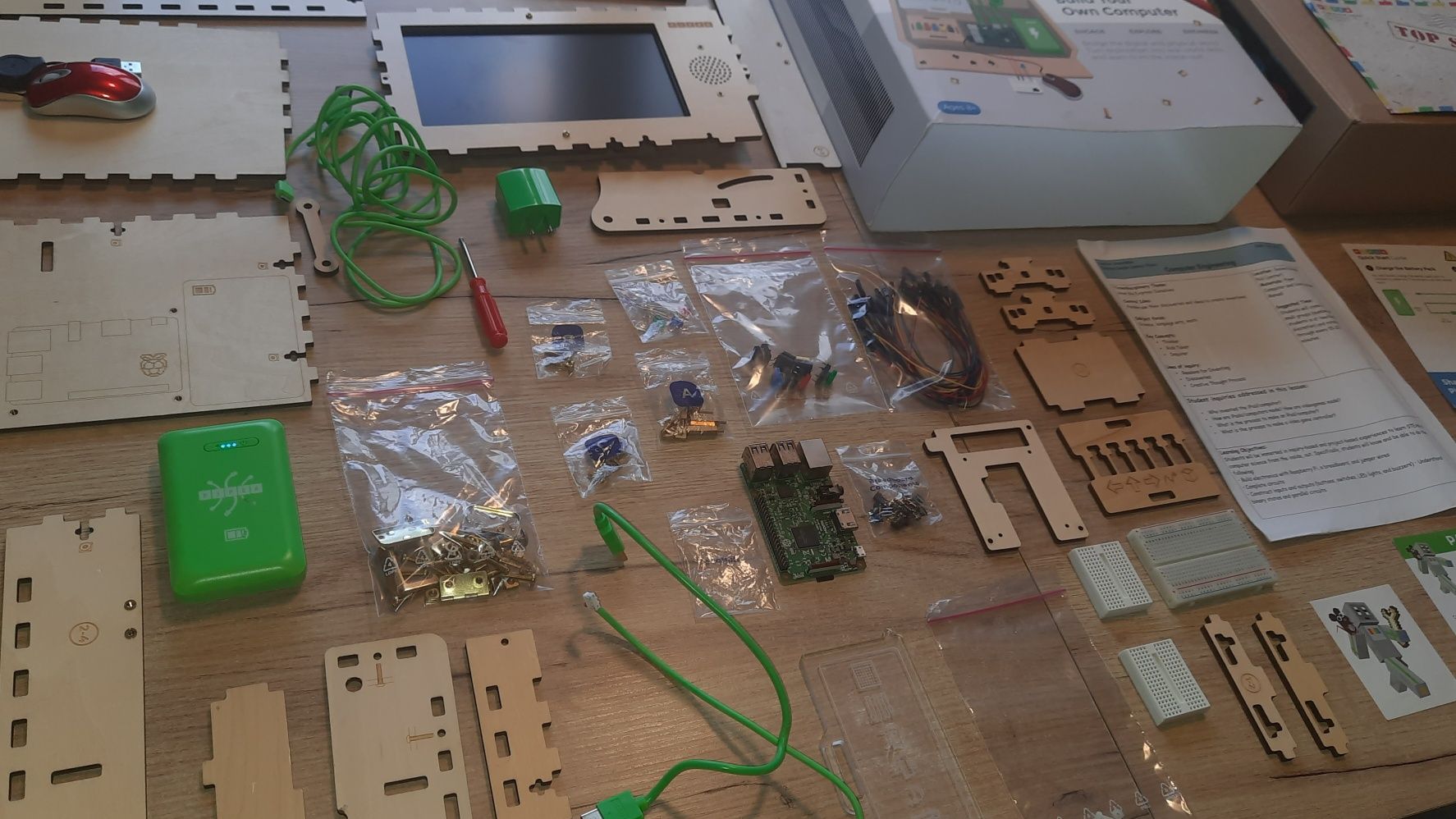 Raspberry pi 3 piper computer kit minercraft
