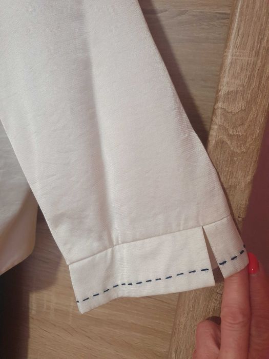 Granatowa sukienka  z żakiecikiem rozmiar 42