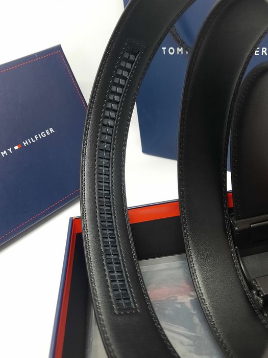 Чоловічий ремінь томмі пояс | Мужской ремень томми пряжка автомат