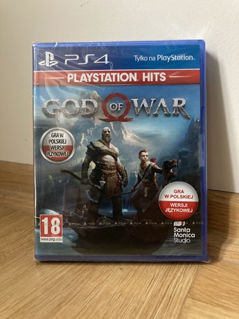 God of War PL PS4 nowe folia