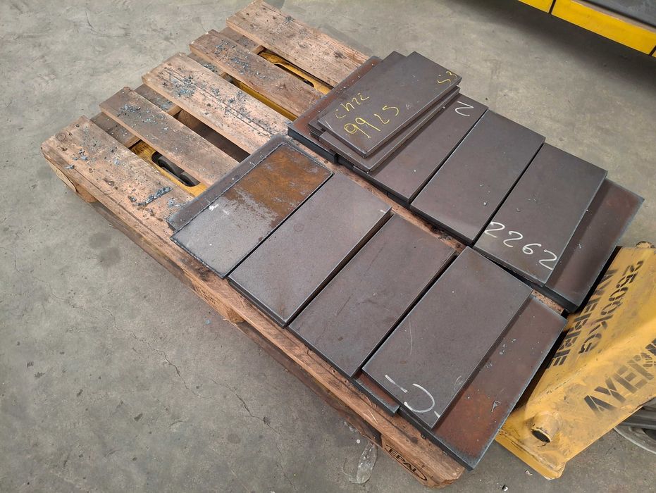 Chapa S355 para provetes de soldadura