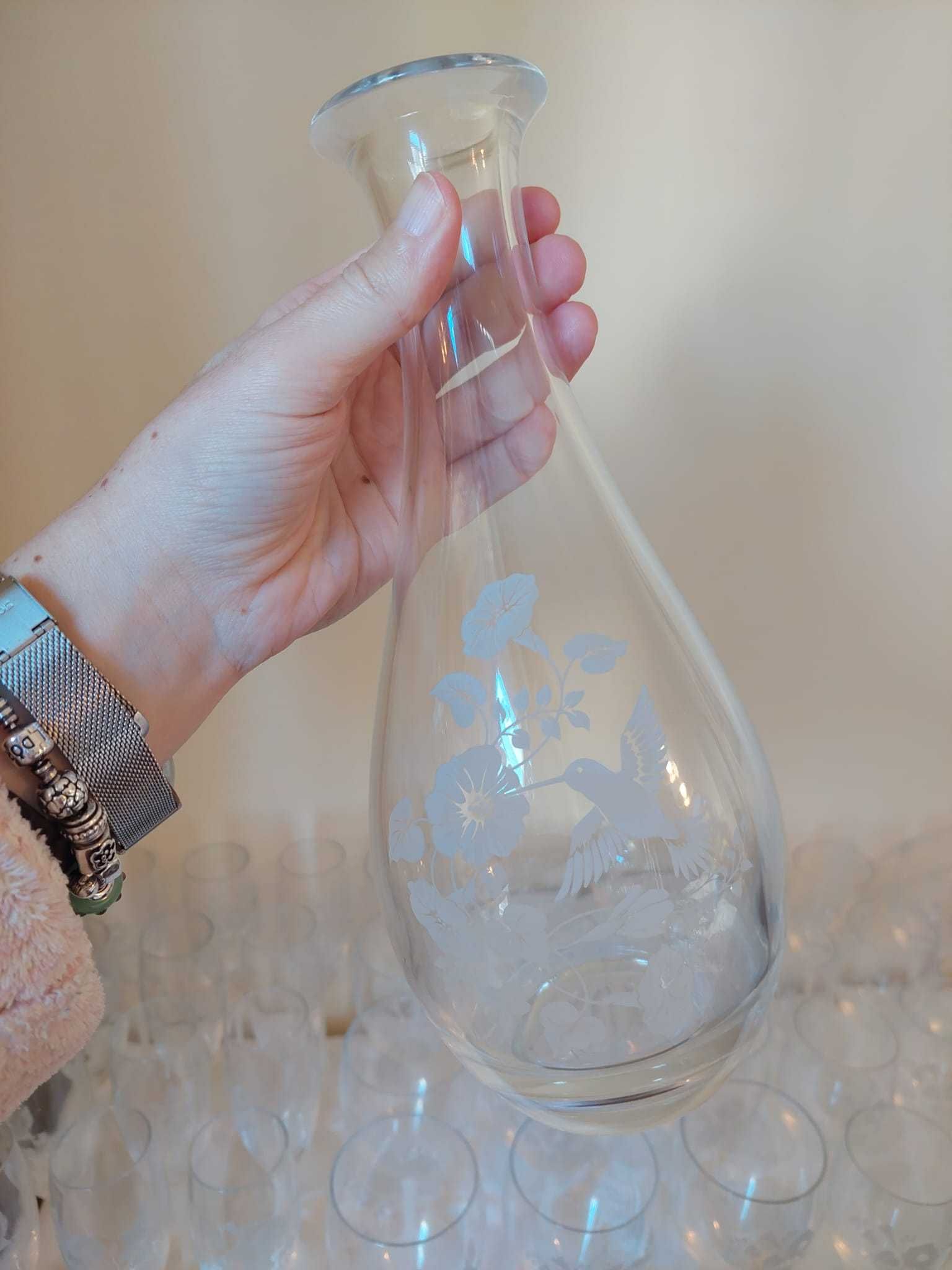 Serviço de copos vintage 25% cristal como novo marca Avon France