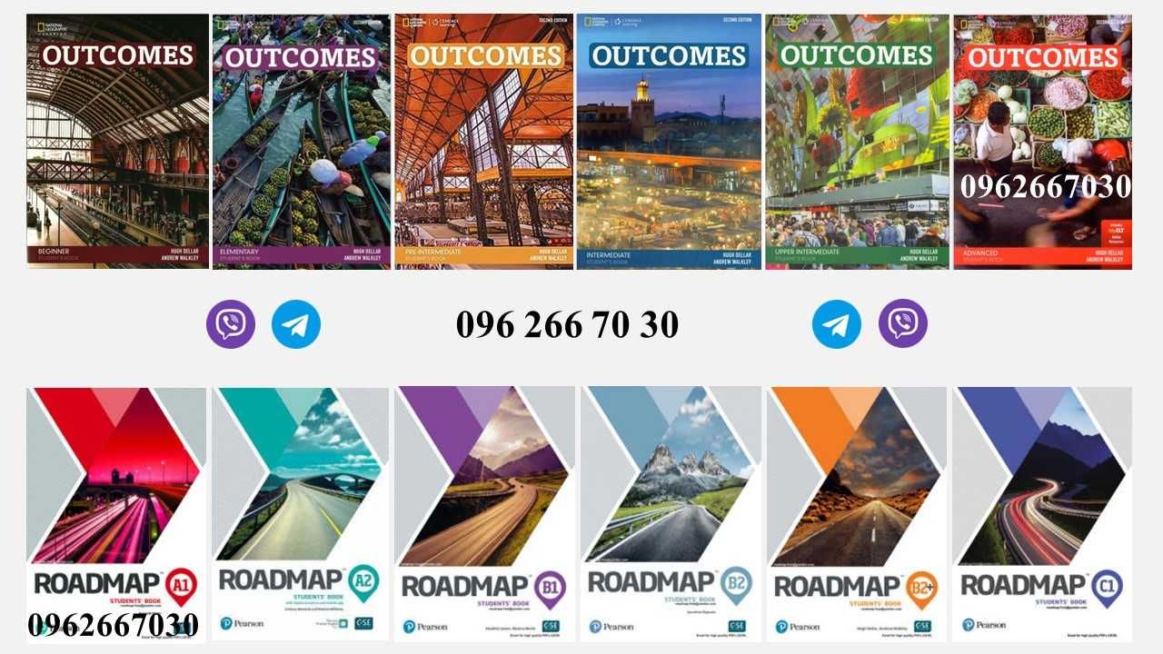 Outcomes 2nd edition, Roadmap