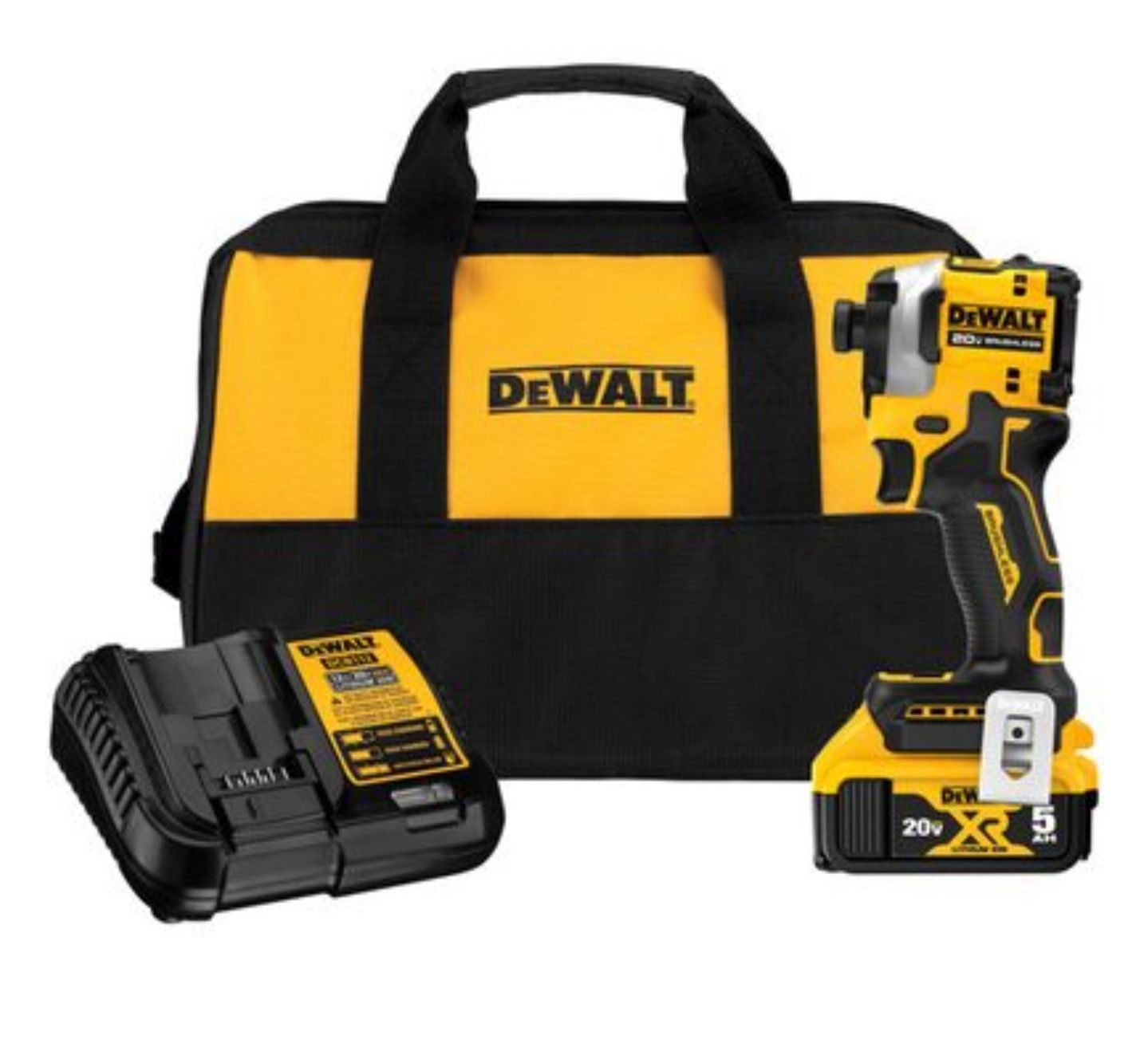 Аккумуляторный бесщеточный импакт/гайковерт DEWALT DCF850P1 20V. USA