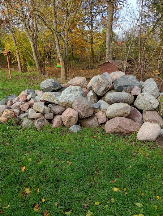 Kamień polny, różne rozmiary