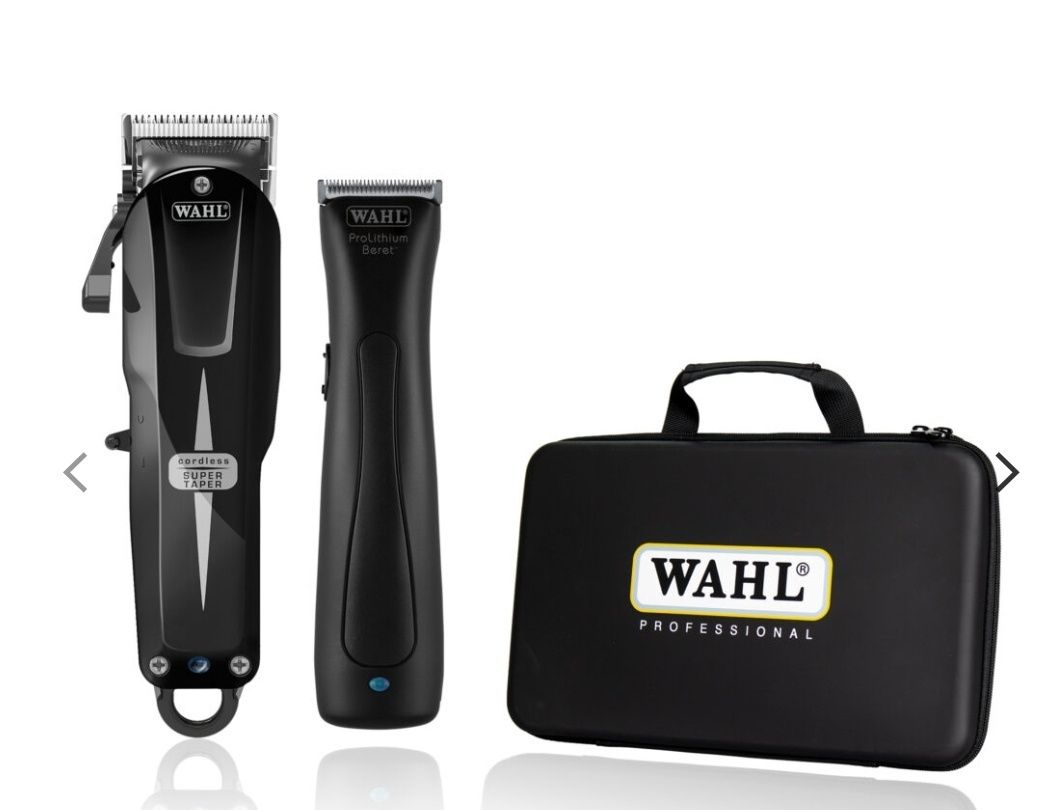 набор  машинка і тример триммер Wahl Cordless Combo Super Taper 1400