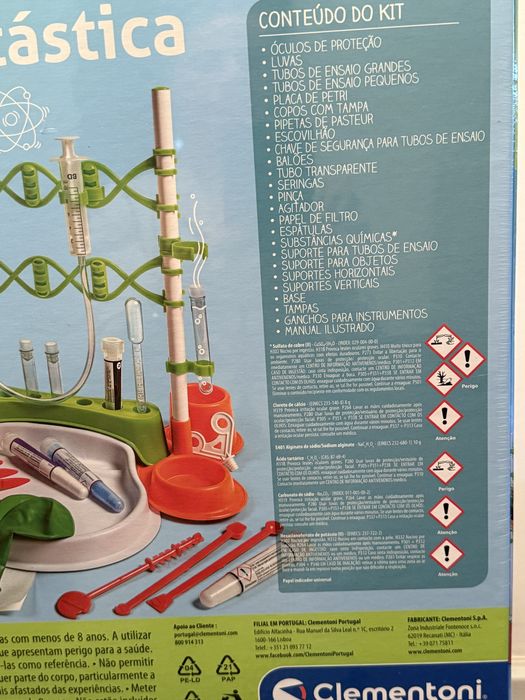 Kit de experiencias de Quimica