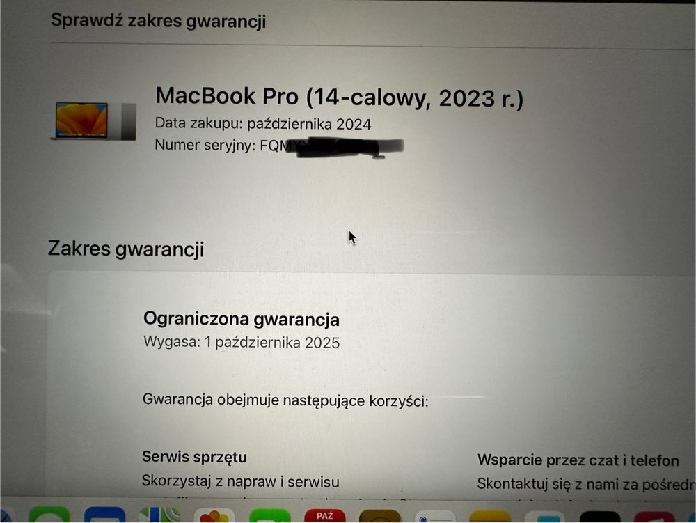 PROMOCJA Nowy Macbook Pro 14 2023r M2 Pro 16GB 512GB