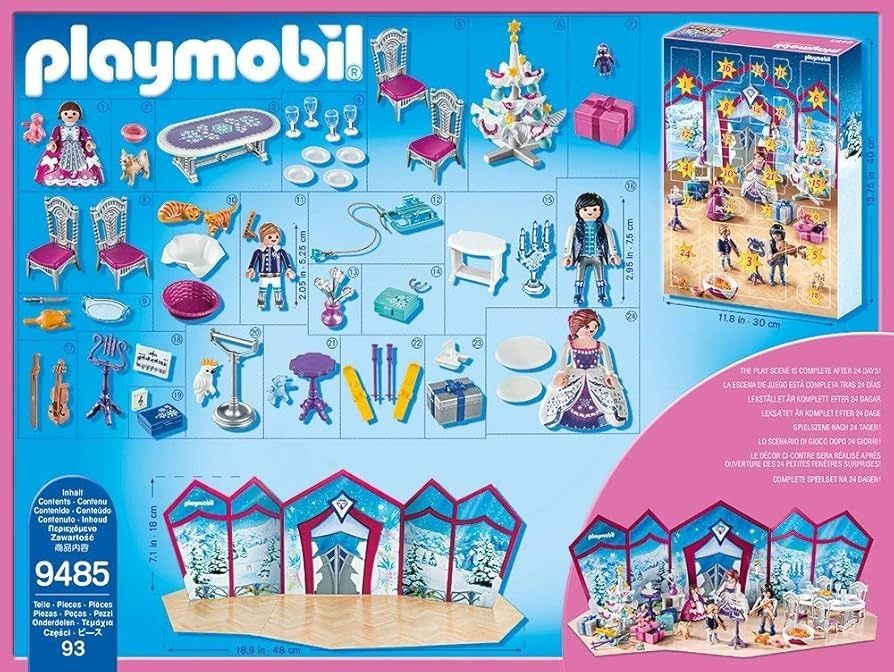 Duży zestaw Playmobil KALENDARZ ADWENTOWY