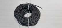 przewód kabel linka czarna 1-żyła  1x6mm2  46metrów nowa