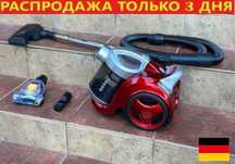 Циклонный немецкий пылесос 3500W. Колба+турбощетка. Пилосос