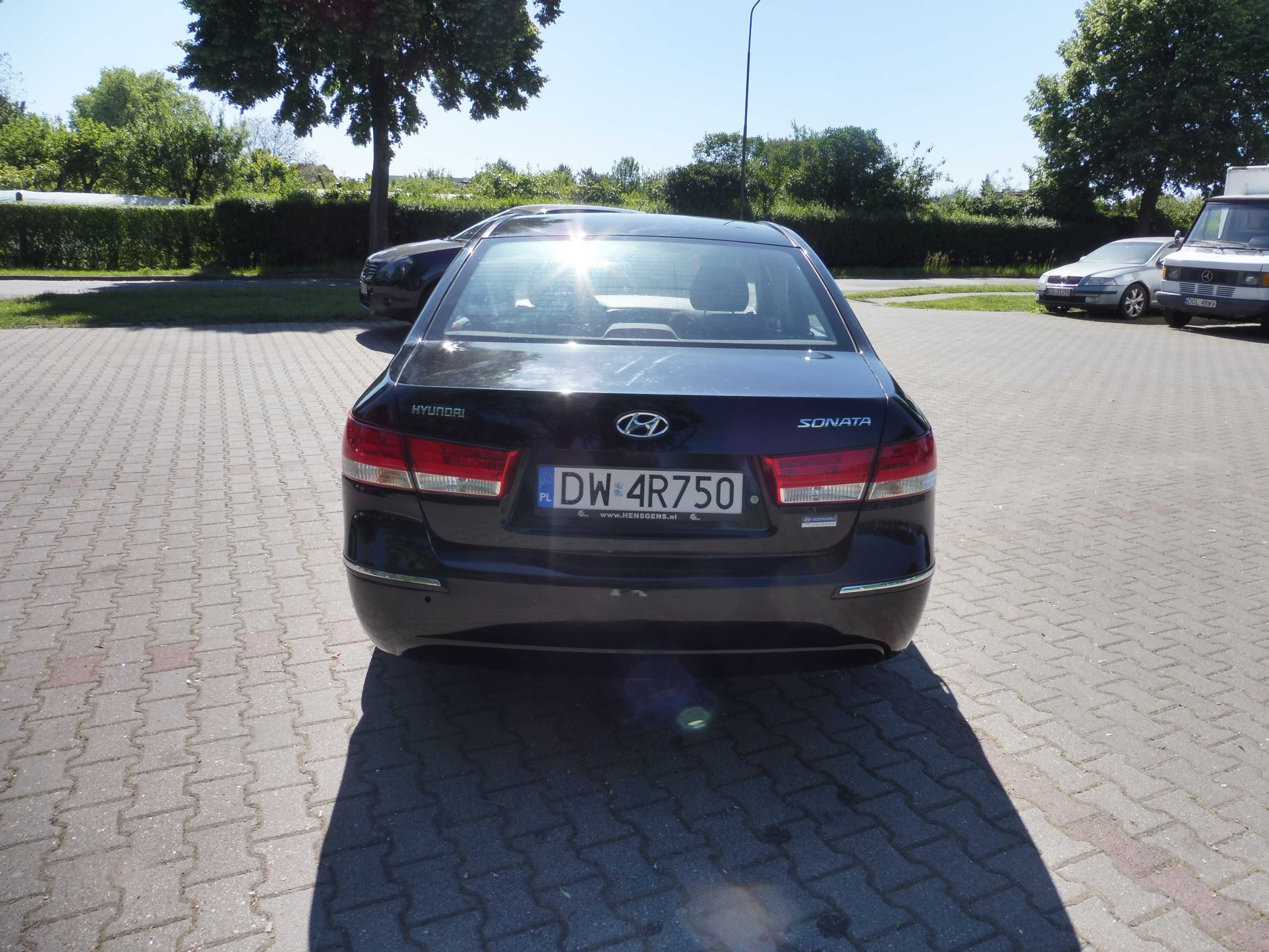 Hyundai sonata z gazem w bdb stanie I rejestracja 2010r klima dziala