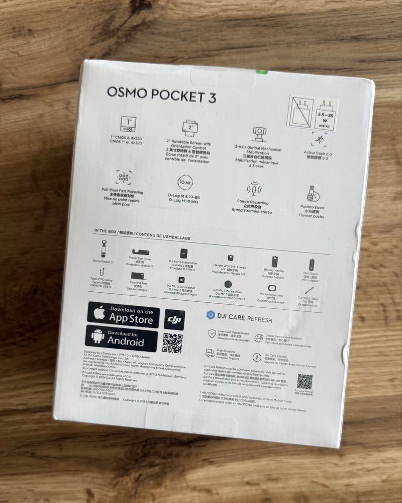DJI Pocket 3 creator combo