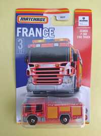 Matchbox - sacania P360 fire truck