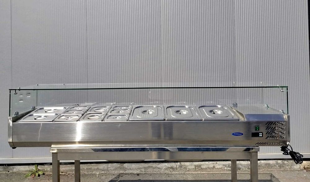 Vitrine Expositora Refrigerada- Cuvetes Incluídas- SEMI-NOVA