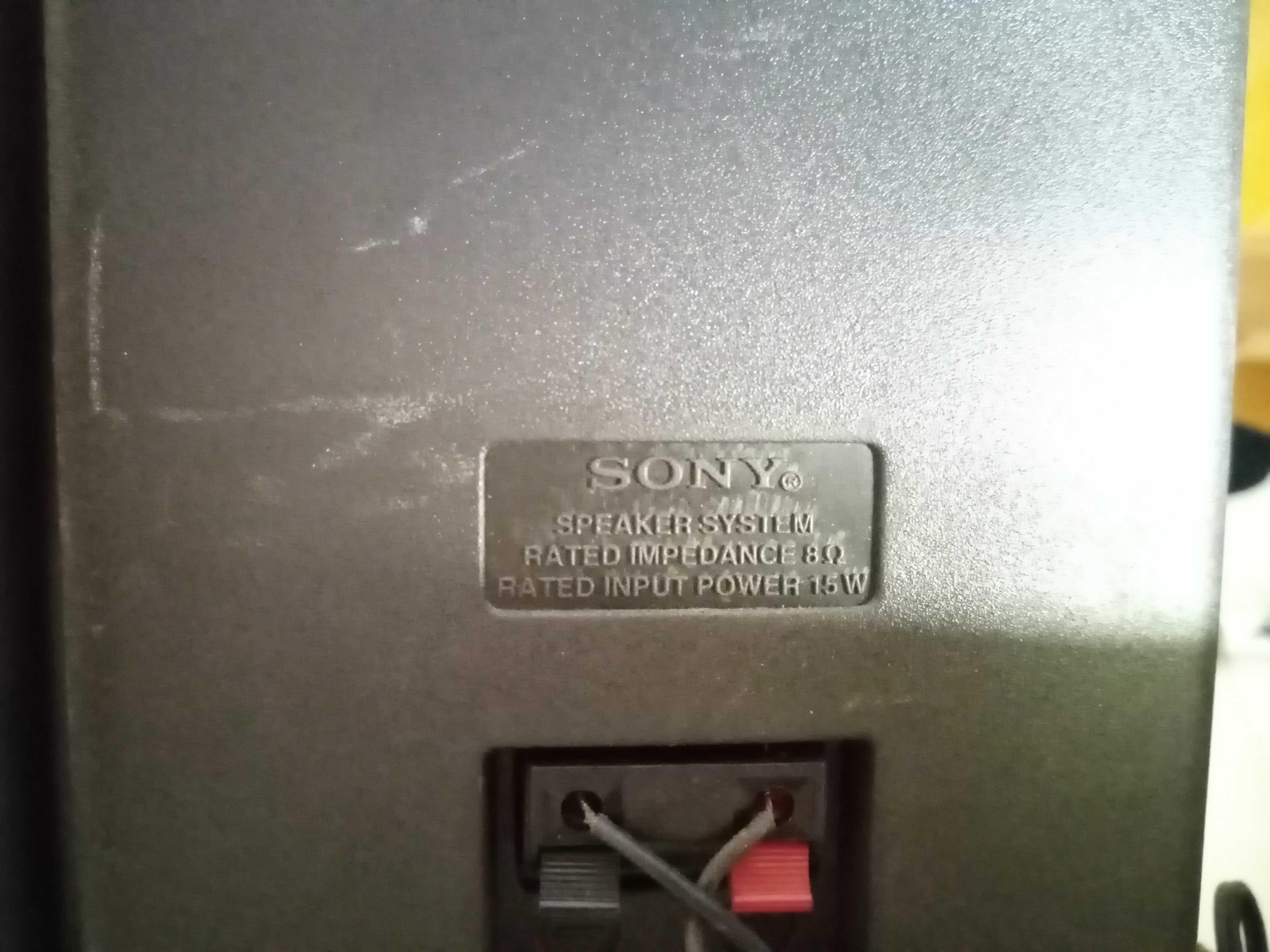 Colunas Sony para aparelhagem