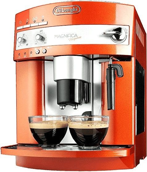 DeLonghi Magnifica Eleganza ESAM 3240.0 – Pomarańczowy Ekspres do Kaw