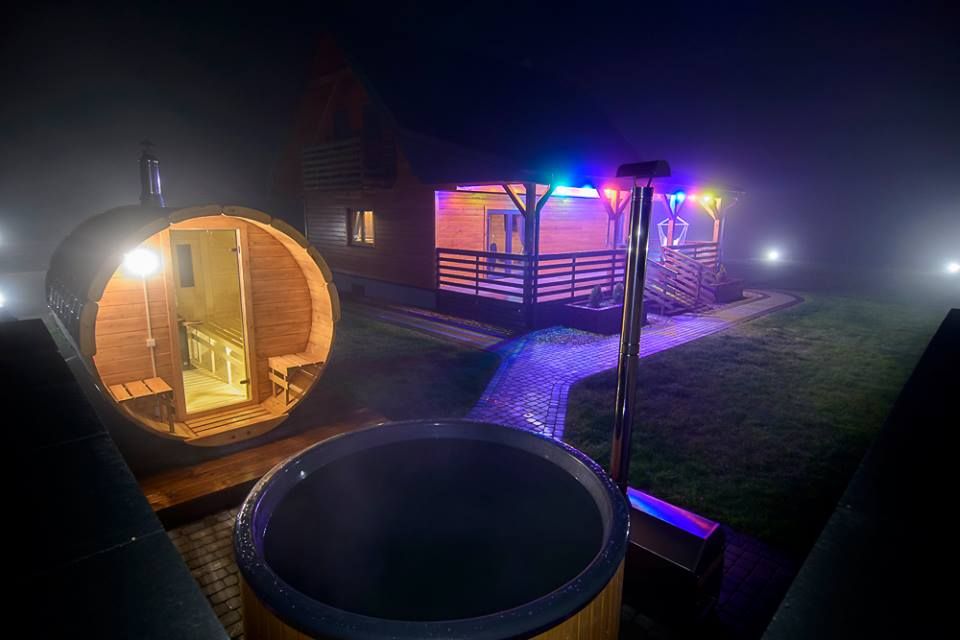 Sauna Beczka Balia Kąpielowa Bania Ruska Basen Ogrodowy Hot Tub