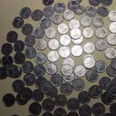 Монеты Украины: 1, 2, 10 копеек  разных годов