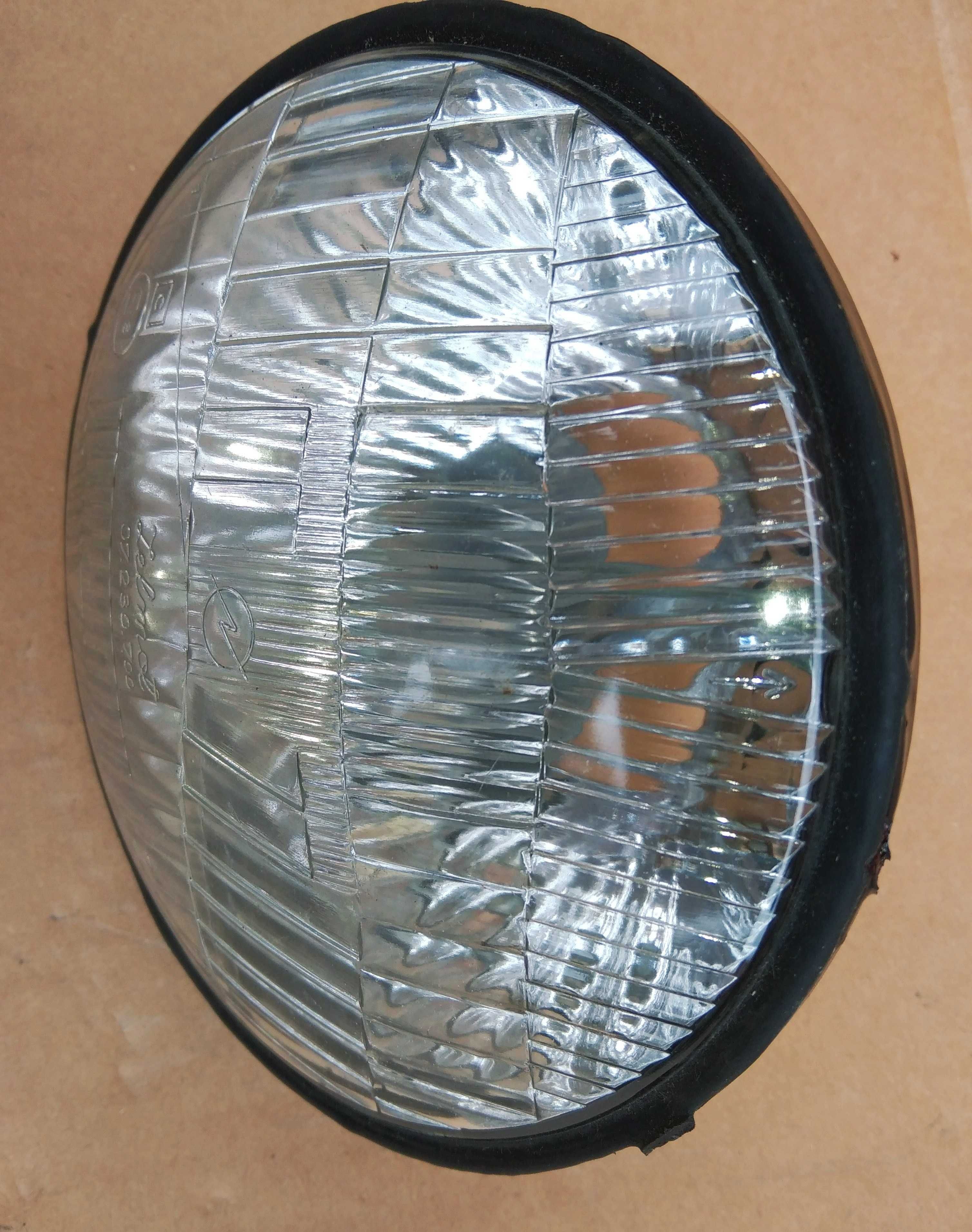 Fiat 125 reflektor + 2 obręcze okulary