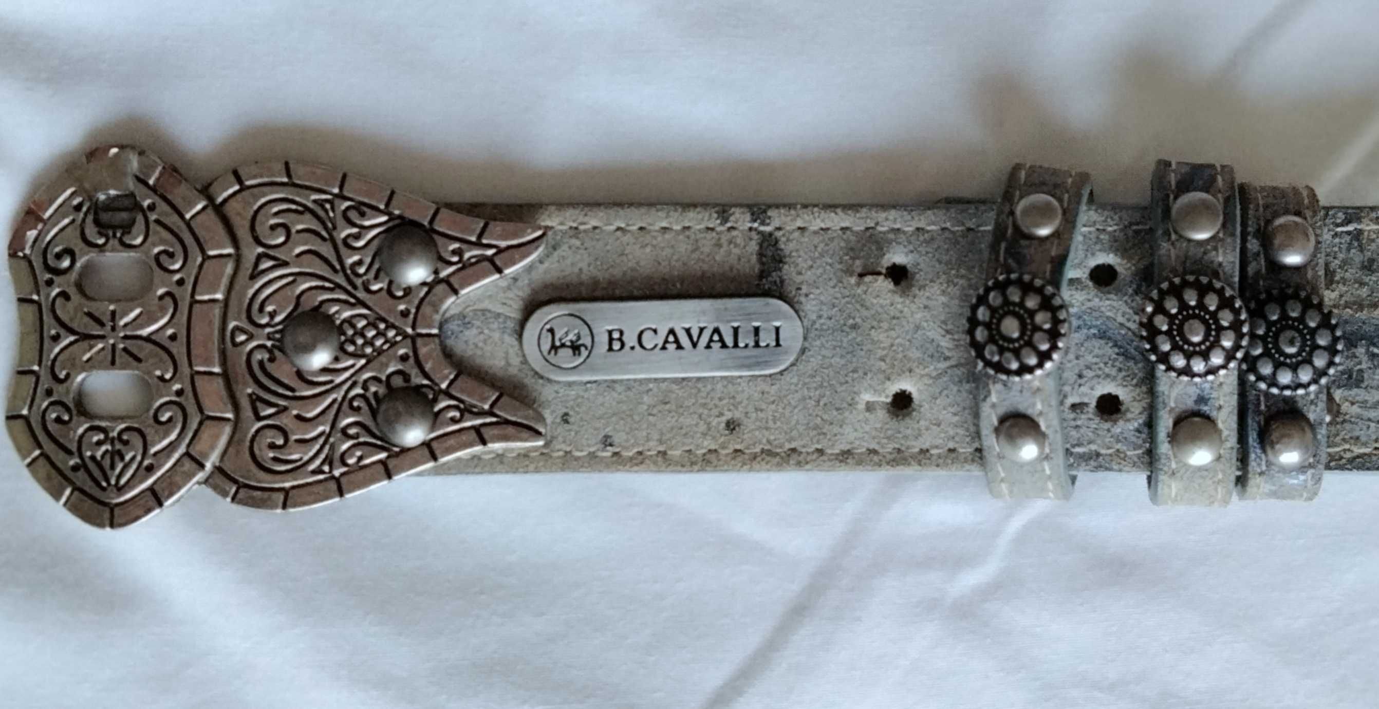Cinto B. Cavalli em pele genuína, Vera Pelle