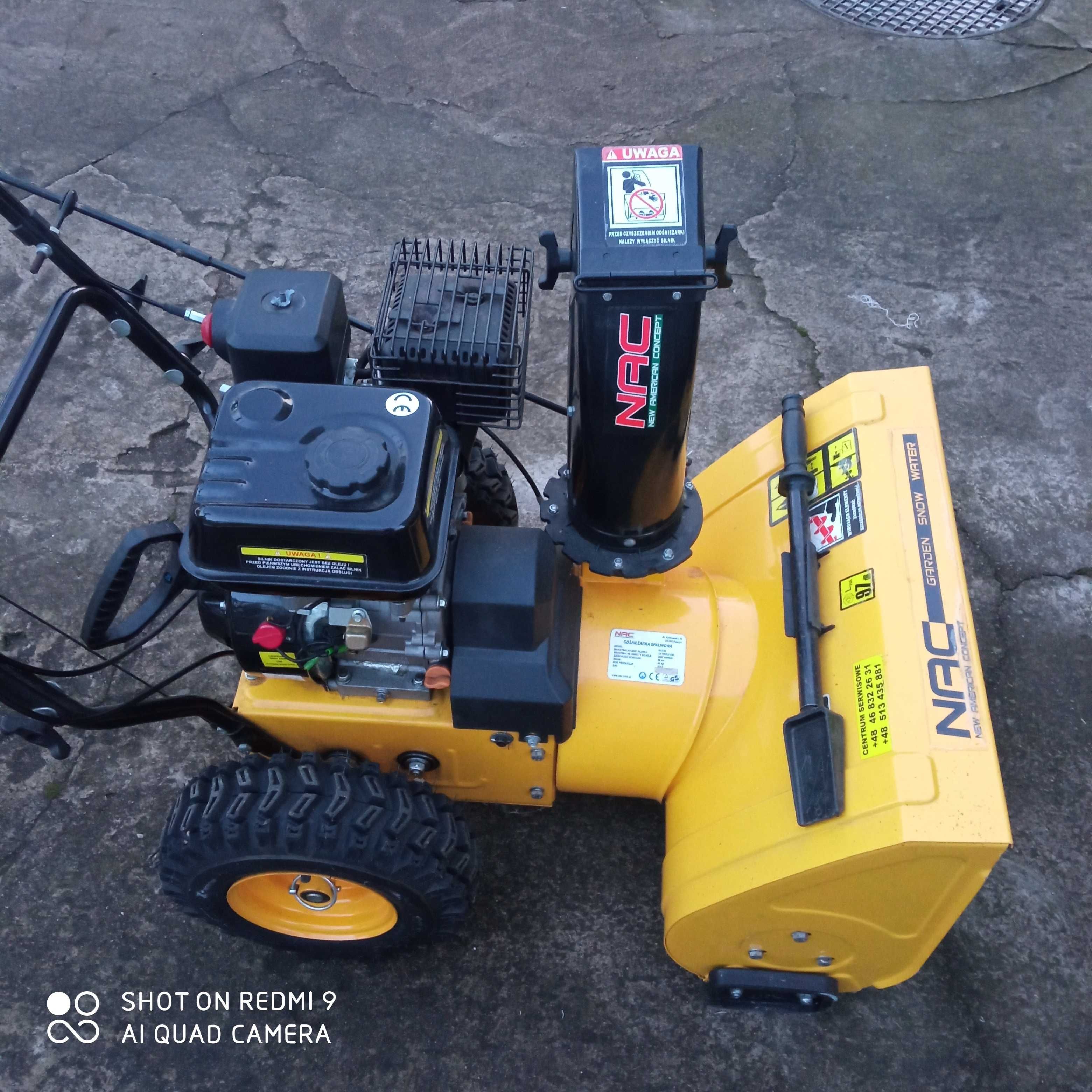 Odśnieżarka Nac GST 55 z napędem, 5.5 HP