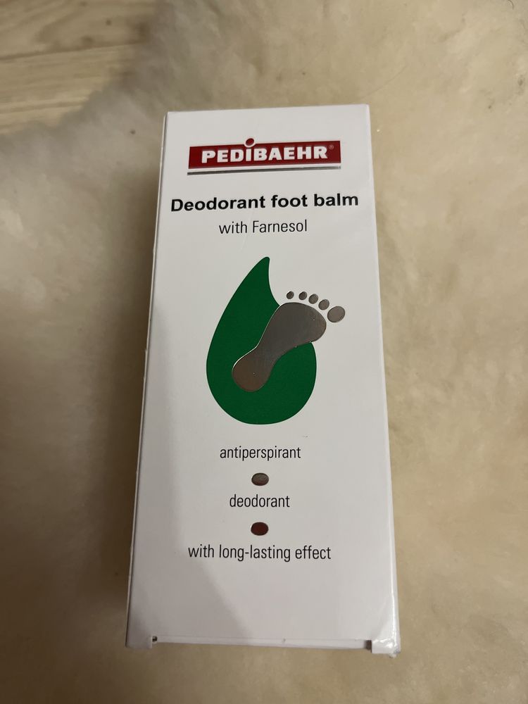 Pedibaehr deo-balsam do stóp na potliwość z farnesolem 75 ml