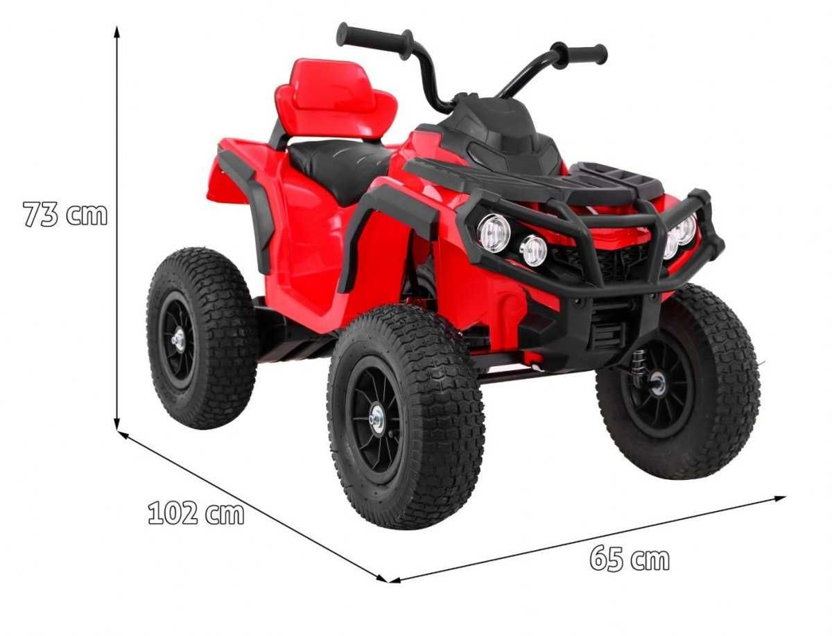 Pojazd Quad ATV Pompowane Koła 2x45 W