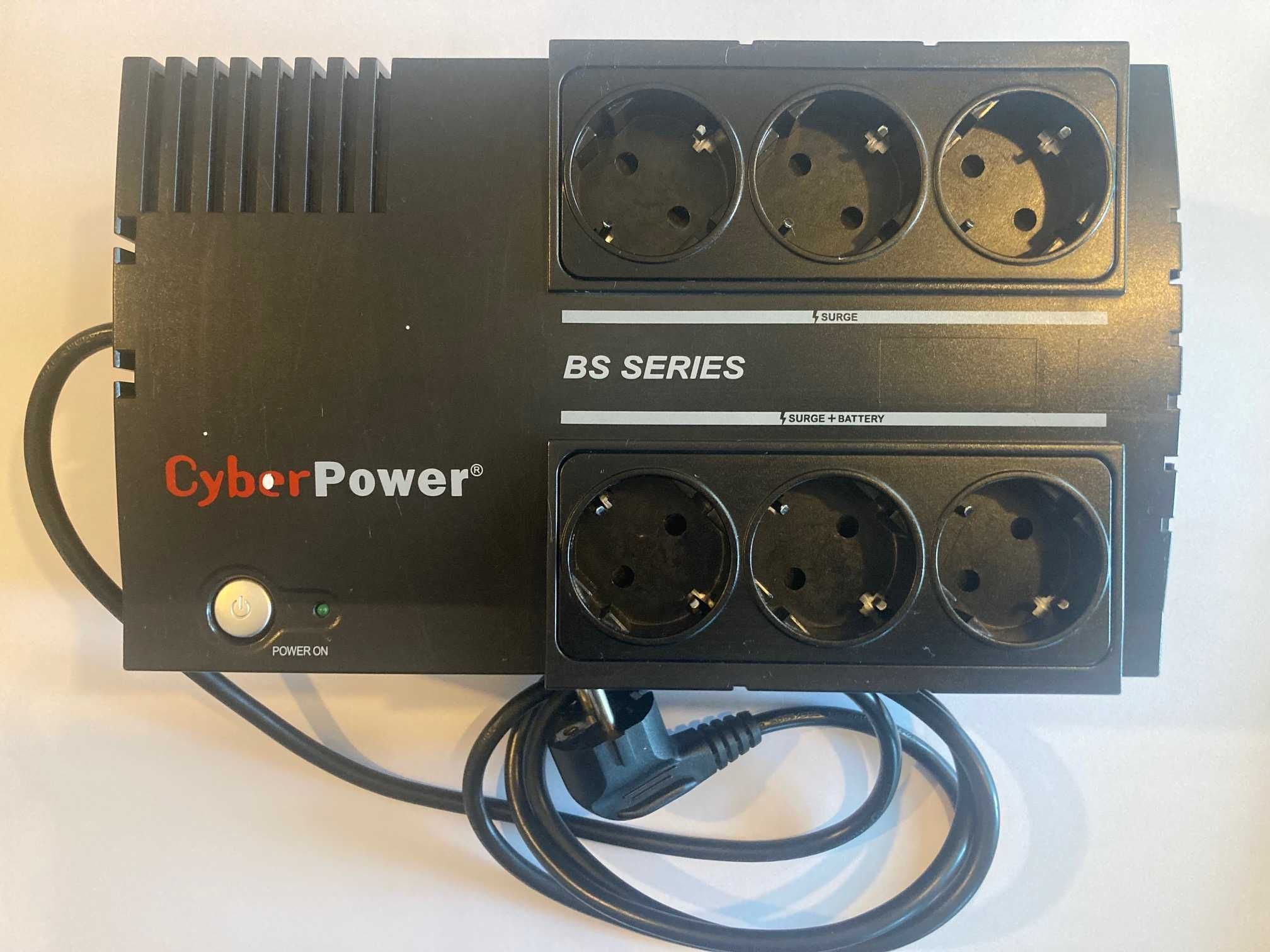 ДБЖ CyberPower BS850E апроксимована синусоїда