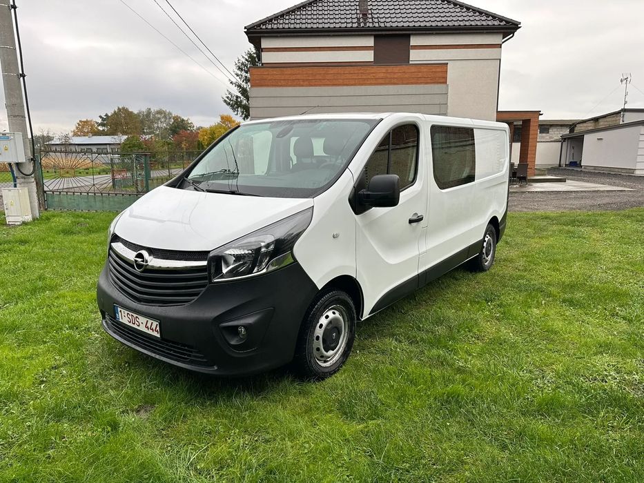 Opel Vivaro  L2H1 Long 6 Osobowy Brygadówka Faktura Vat 23% Sprowadzony