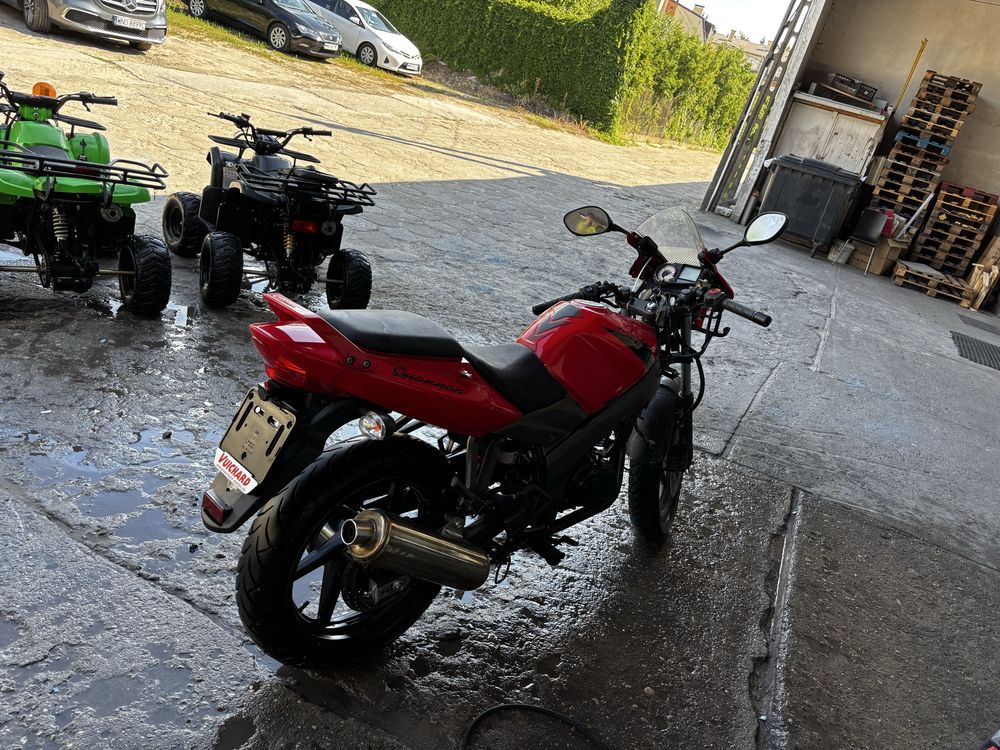 Motor kymco quannon 125