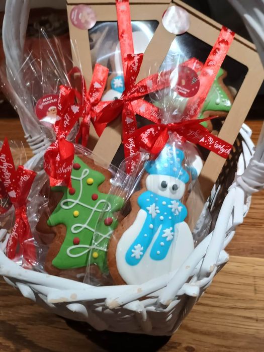 Pierniczki świąteczne, upominek