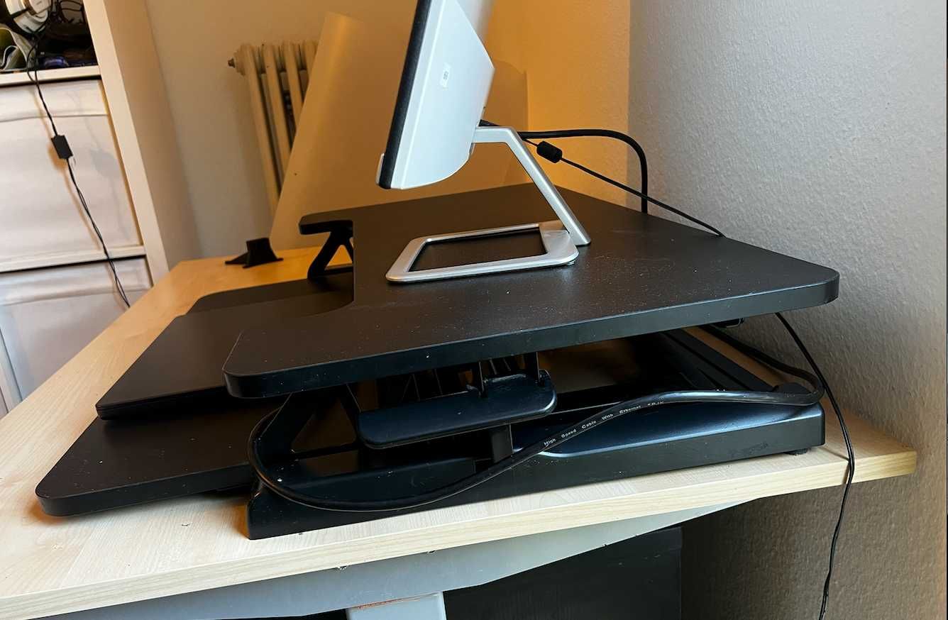 Standing desk biurko komputerowe przenośne składane regulowane