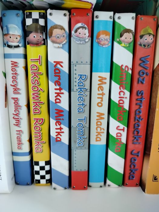 Seria książek Mały chłopiec 7 sztuk