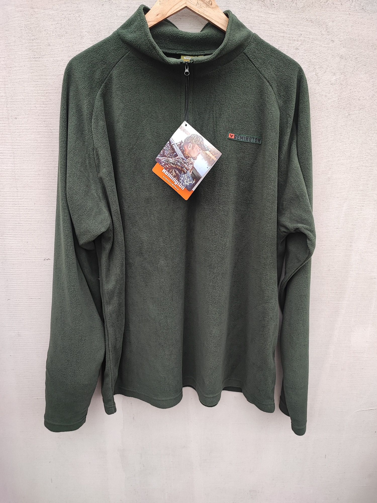 Komplet dresowy polarowy REMINGTON 3xl nowy OLIWA
