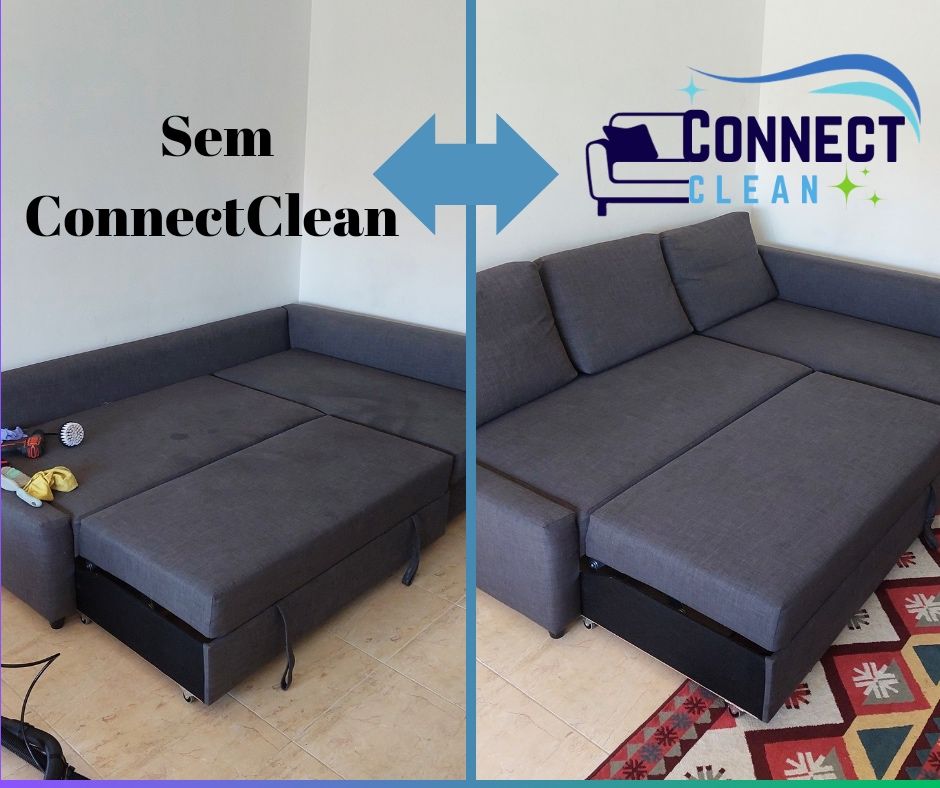 Limpeza e higienização de sofás e colchões