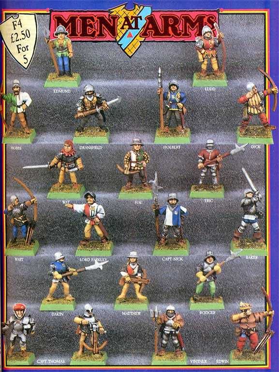 Warhammer Fantasy Battle: Bretonnia, Men At Arms, captain Thomas