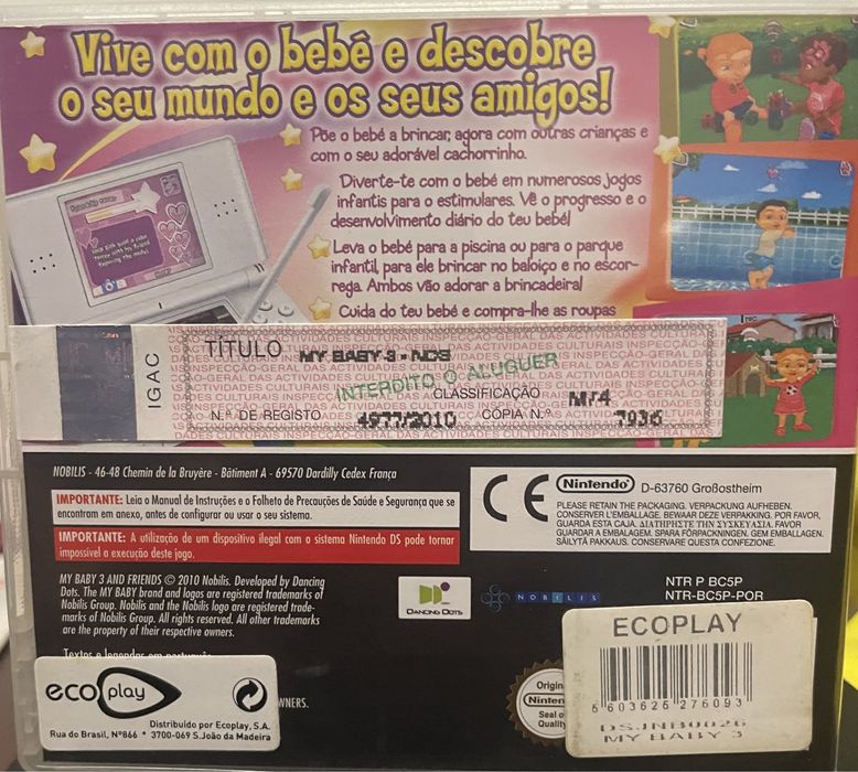 Jogo nintendo 3 DS